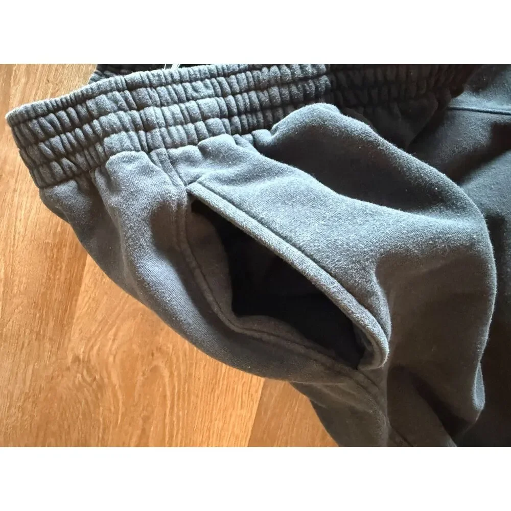 Nike Black Fleece Sweatpants XXL Relaxed Fit Drawstring Joggers
